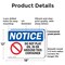 Signmission Safety Culture Sign, 18 in Width, Plastic, Rectangle OS-2PACK-NS-P-1218-L-11339 - alternate 5